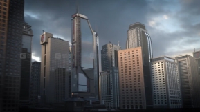 【Kitbash3D】现代摩天大楼 Mini Kit Skylines