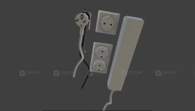 德标插头电插座 German Standard Plug Electrical Socket