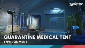 【UE】隔离医疗帐篷  Quarantine Medical Tent