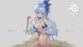 卡通同人可爱少女人物角色 Anchor