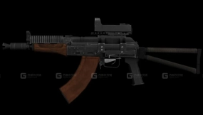 AKS74U苏茨卡短突击步枪-AKS74U SUCZKA 3D model