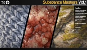 混合材质教程 Substance Masters Vol.1 + Vol.2 + Vol.3 + Vol.4 + Vol.5