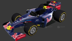 F1赛车 - f1 car 3D model-110