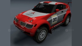 三菱帕杰罗Evo 2（山猫Montero Evo 2） - Mitsubishi Pajero Evo 2 (Shogun Montero Evo 2) 3D model-10