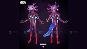 风格化角色（Axo） - Stylized Character (Axo)