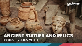 【UE】古代遗迹VOL.1  Ancient Ruins VOL.1 (Nanite)
