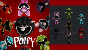 梦魇小动物 波比玩偶时光第四章 Nightmare Critters Poppy Playtime Chapter 4