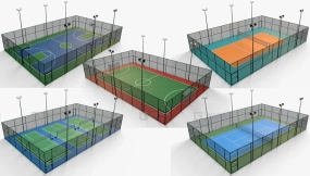 户外多功能运动游戏场地 - Outdoor Multi Modular Sports Game Court