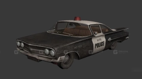 1960款雪佛兰黑斑羚 - Chevrolet Impala 1960 3D model-54