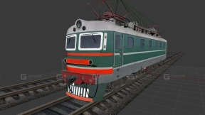 ЧС2型电力机车 - Электровоз ЧС2 3D model-47