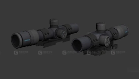 Visionking瞄准镜 3D模型-12 Visionking 3D model-12