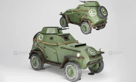 BA-64装甲车-Ba 64 Tank