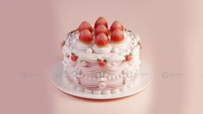 草莓奶油蛋糕 - Strawberry Cream Cake
