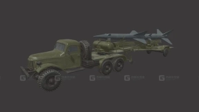 ZIL157牵引车配ТЗМ-ПР11挂车 - ZIL157 trailer TZM-PR11(прицеп ТЗМ-ПР11)