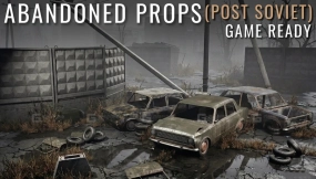 【UE】废弃道具包（后苏联风格）  Abandoned Props Pack (Post-Soviet Style)