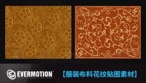 服装布料花纹贴图素材 Evermotion - Textures4ever Vol.4