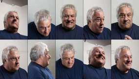 男性维托人体面部表情参考素材 Male_Vito human face expression reference