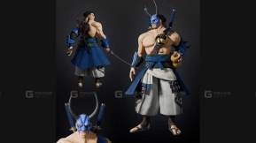 浪人动画绑定模型-Ronin Animated Rigged