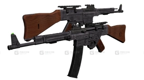 StG-44突击步枪-Stg-44 3D model-1