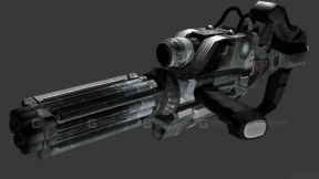 战主加特林机枪3D模型-54 - Battlelord Minigun 3D model-54