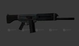 USAS12 3D模型-1 - USAS12 3D model-1