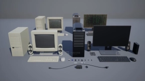 【UE】HB Computers 套装  HB Computers Pack