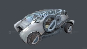 民用出租车 - Civilian Taxi 3D model-31