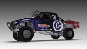 越野车（迷你卡车） - Buggy (Mini Truck) 3D model-10