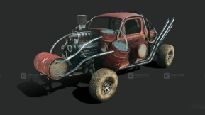 大众（KaboomBug） - Volkswagen (KaboomBug) 3D model-52