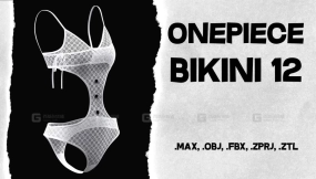 性感时尚一体式比基尼1