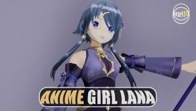 【UE】动漫女孩拉娜  Anime Girl Lana