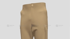 裤子工装裤模型 01 Cargo Pants 01