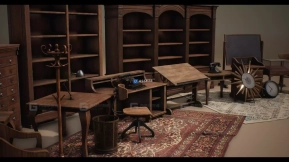 【UE】复古办公室道具  Retro Office Prop