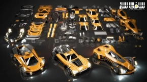 【Kitbash3D】赛车汽车 Veh Supercars