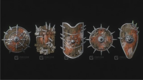 兽人盾牌套件 Orc shield pack