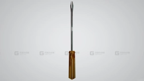 侠盗猎车手：罪恶都市（螺丝刀）3D模型-12 - Grand Theft Auto  Vice City (Screwdriver) 3D model-12