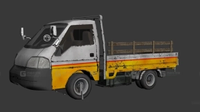 欧洲工程卡车 - Euro Work Truck 3D model-163