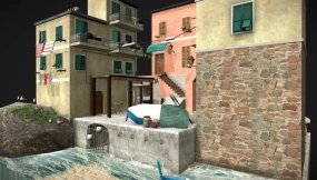 城市场景 马纳罗拉 CityScene Manarola