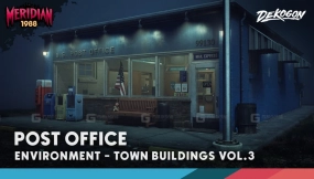 【UE】Meridian 1988 邮局 - 模块化环境  Meridian 1988  Post Office - Modular Environment