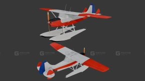 海塞斯纳L-19水上飞机  Seaplane Cessna L-19