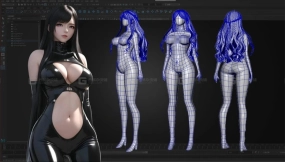 怎么自学MAYA人物建模？零基础最需要的MAYA人体布线教学，从BOX开始制作女性角色身体结构布线教程