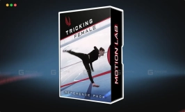 特技动作女性动画视频参考 TRICKING PACK FEMALE – featuring Schirin