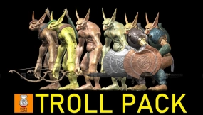 【UE】动画巨魔包   Animated  Troll Pack