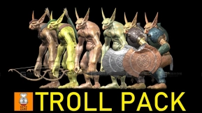 【UE】动画巨魔包   Animated  Troll Pack