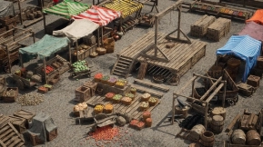 【UE】中世纪市场优化版  Medieval Market Optimized