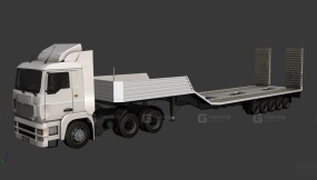 卡车 - Truck 3D model-226