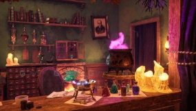 【UE】女巫魔法建筑房子  Witch House (Magical House, Magical Shop, Witch Shop, Fantasy Shop)