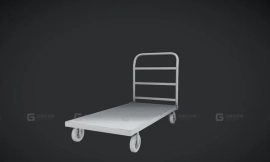 HSG 平台推车 PBR游戏就绪 HSG - Platform Cart - PBR Game Ready