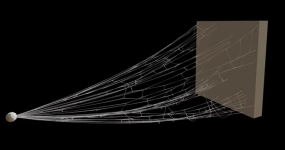 Blender中蜘蛛侠式蛛网发射设置