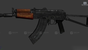 AKS-74U短突击步枪-AKS-74u 3D model